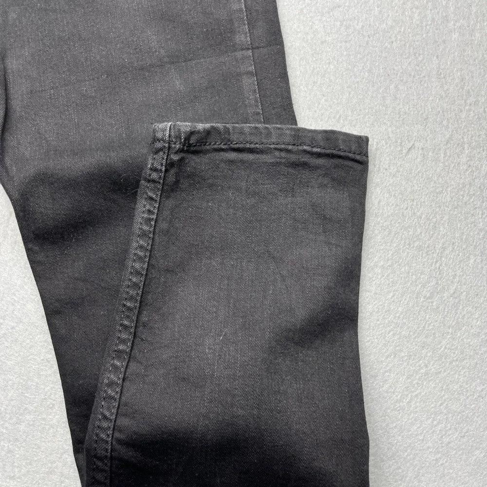 Levi's 512 Slim Taper Fit Jeans Mens 32x32 Black Denim Streetwear Modern Classic